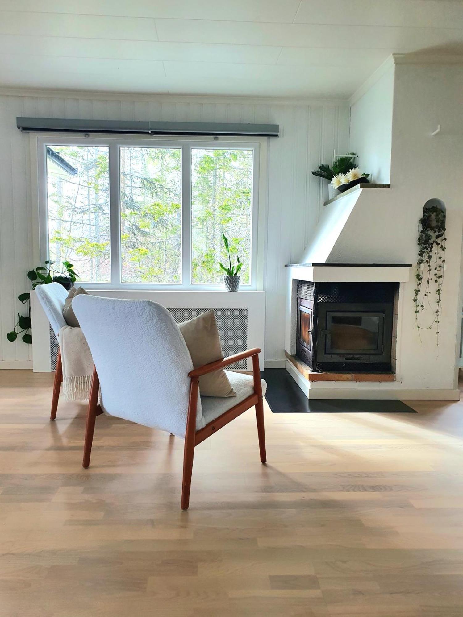 Stuga Med Havsutsikt Robertsfors Esterno foto